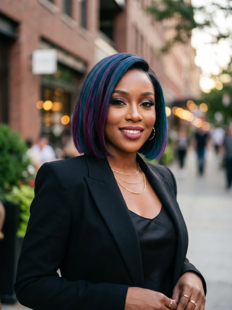 Bold Colored Bob