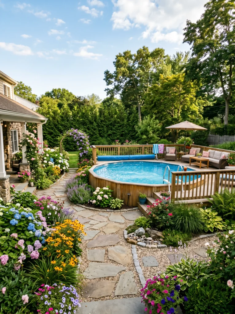 Landscaping Around the Pool