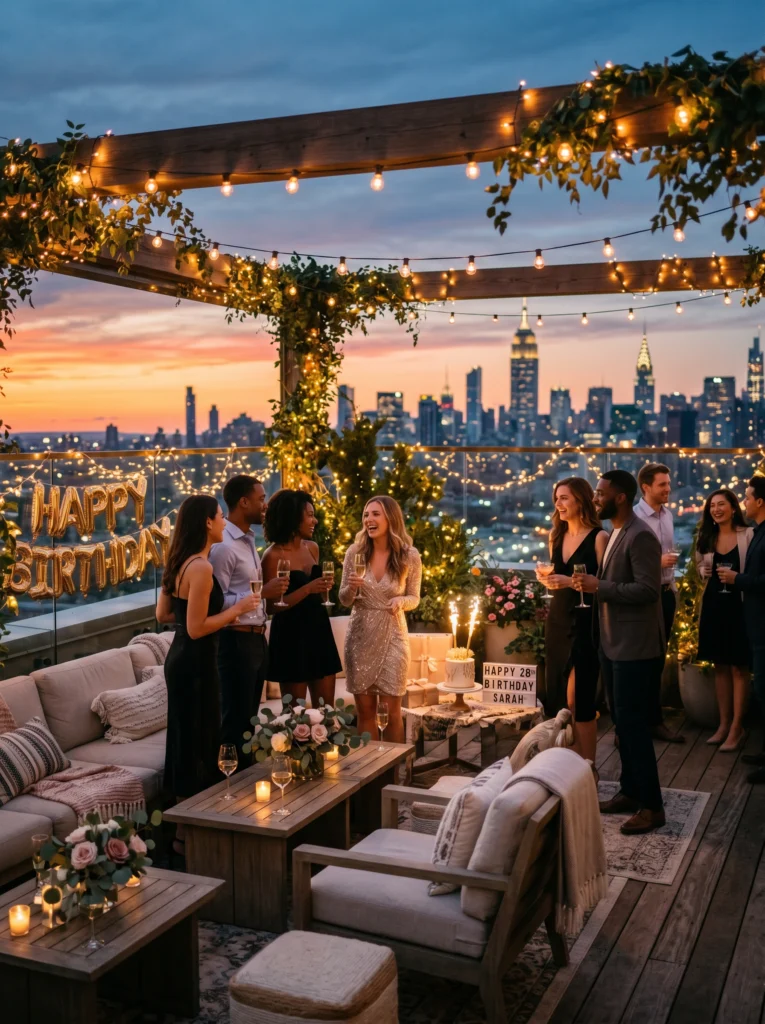 Sunset Rooftop Party