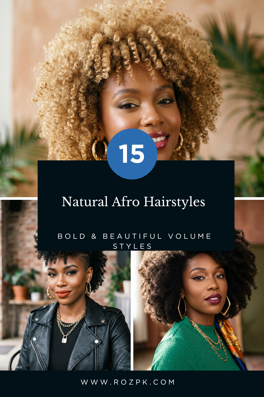 15 Natural Afro Hairstyles