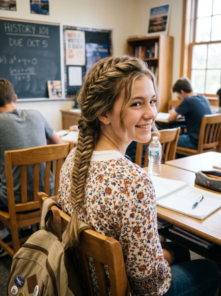 Fishtail Braid Hairstyle