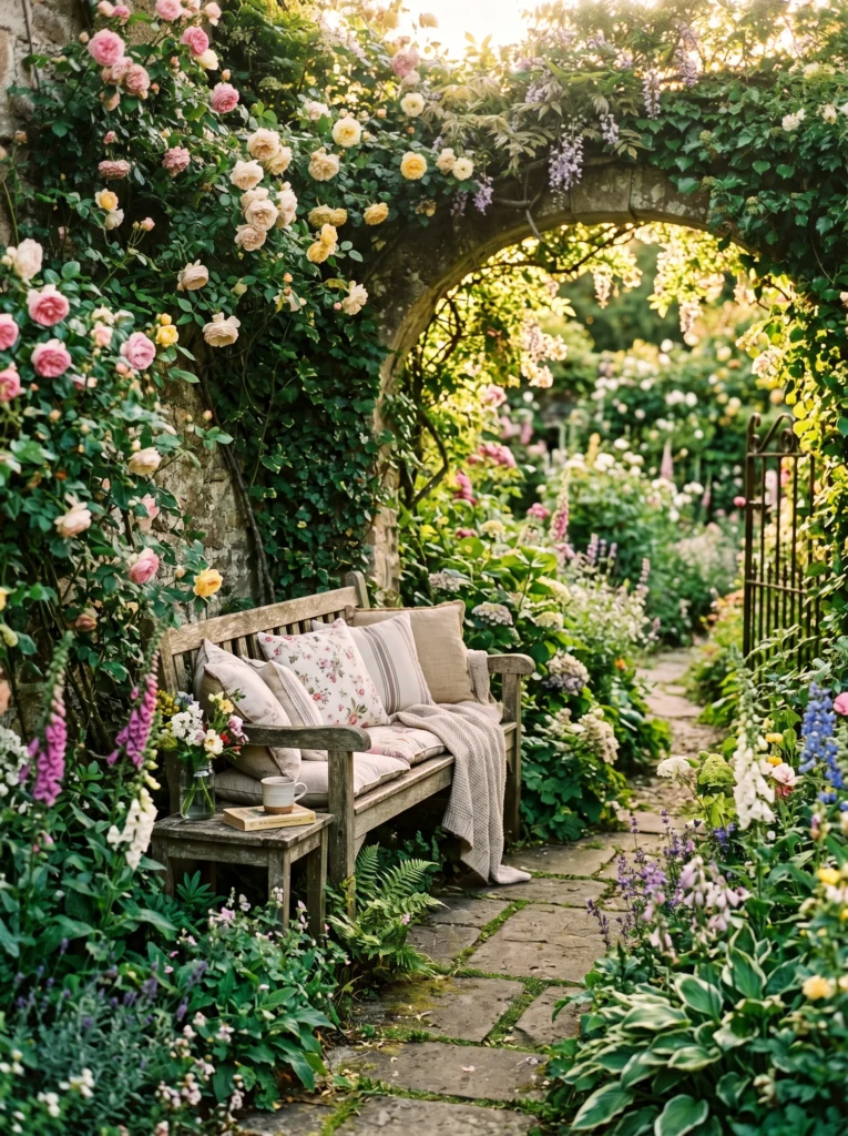 Cozy Hidden Seating Nook
