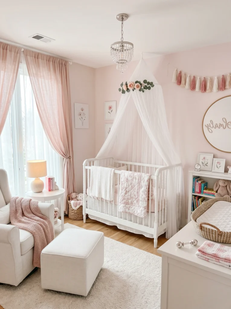 Floral Garden Nursery Theme