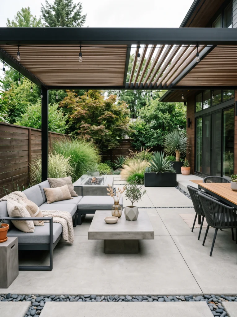 Modern Minimalist Patio Design