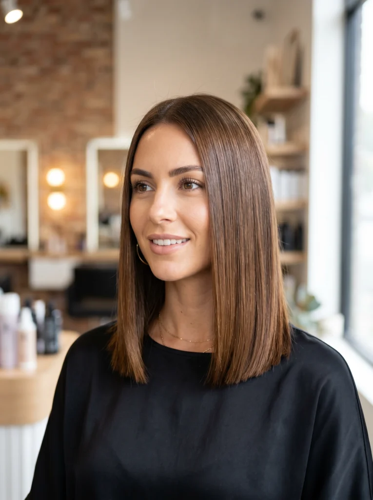Sleek Straight Lob