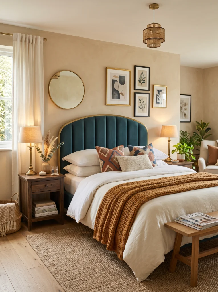 Add a Statement Headboard