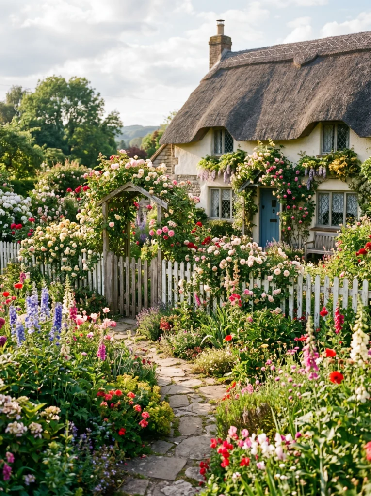 Classic White Picket Fence