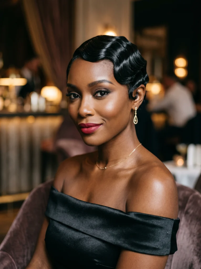 Finger Wave Low Cut