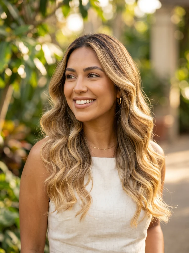 Golden Blonde Balayage