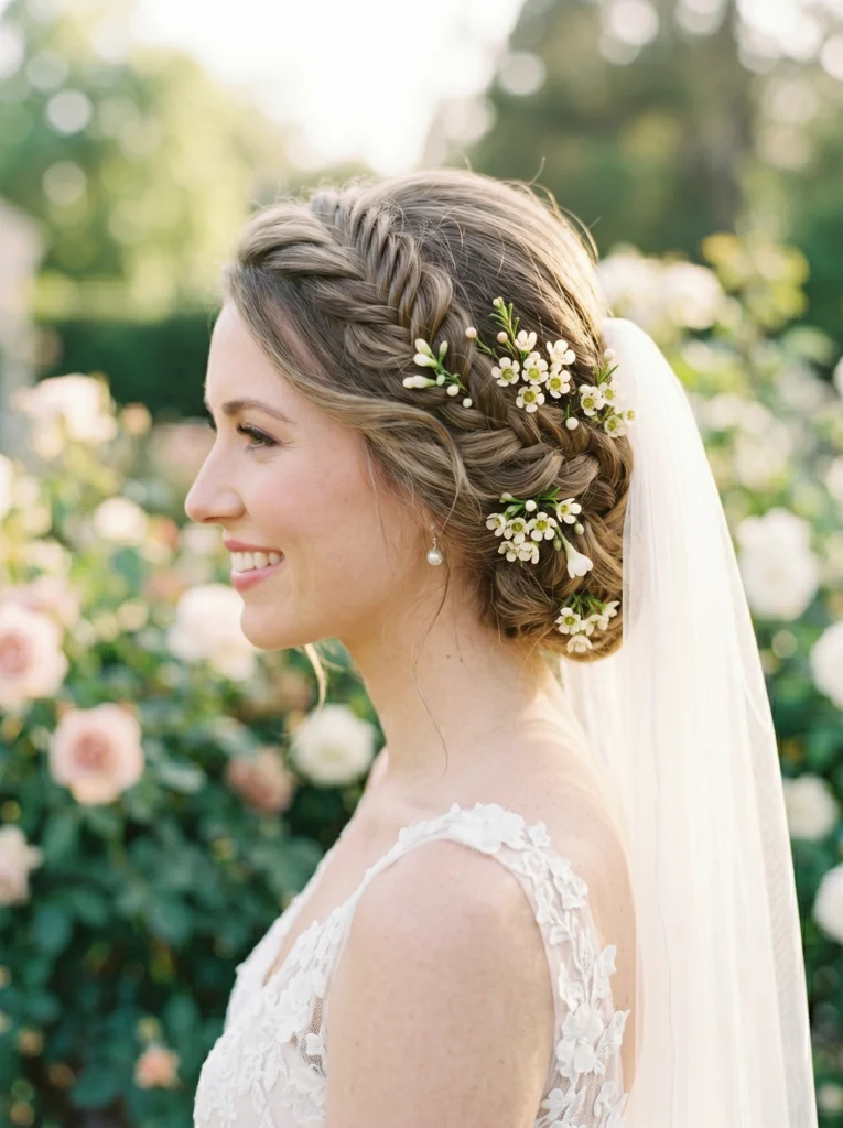 Romantic Braided Updo