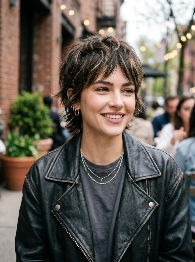 Textured Crop Cut