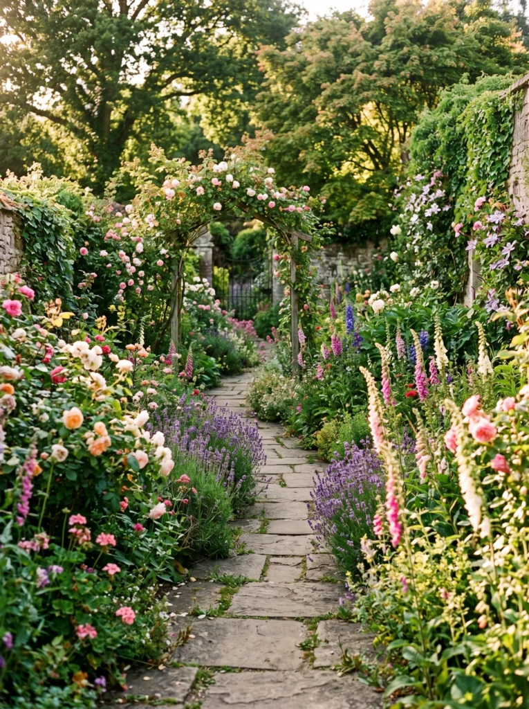 Winding Flower Pathways