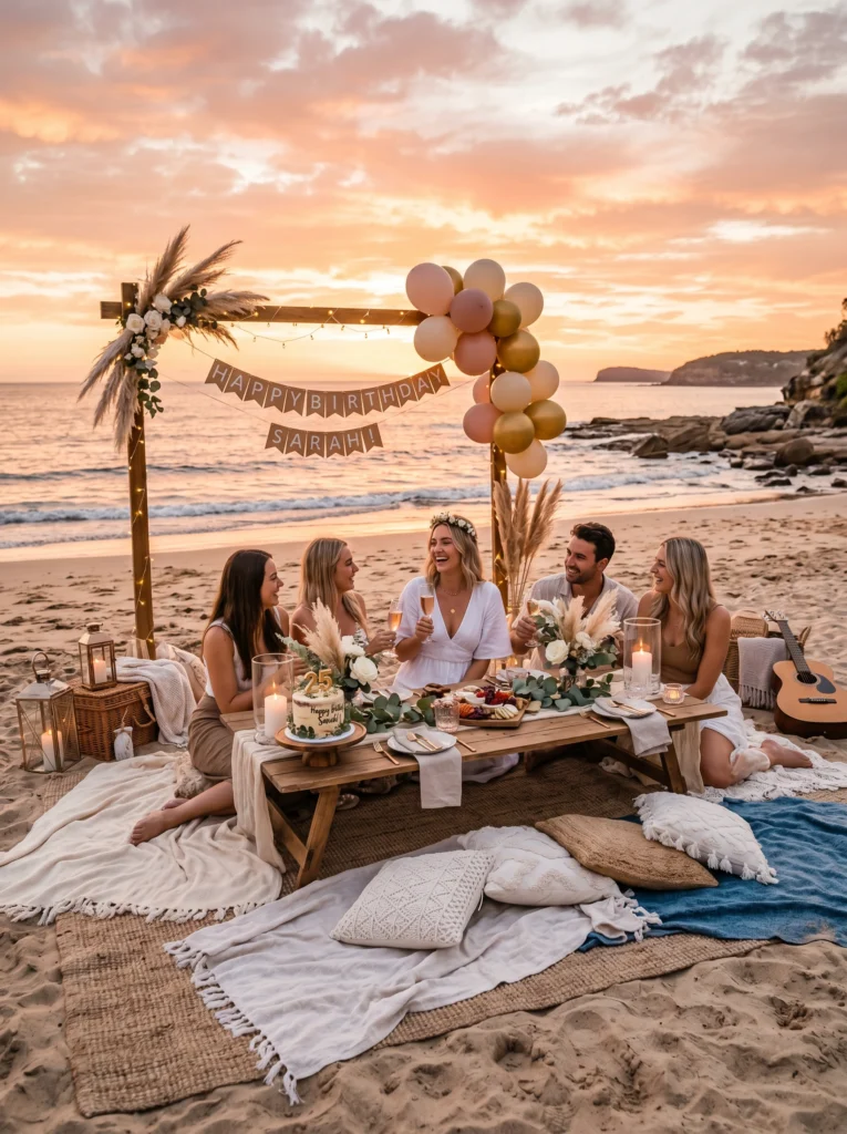 Beach Picnic Birthday Party