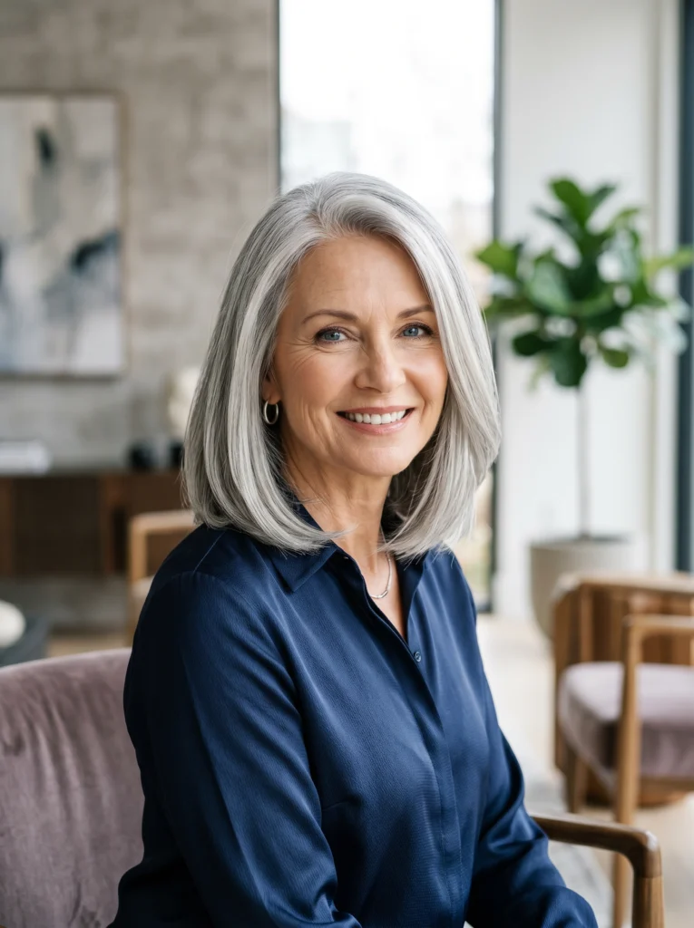  Sleek Silver Lob