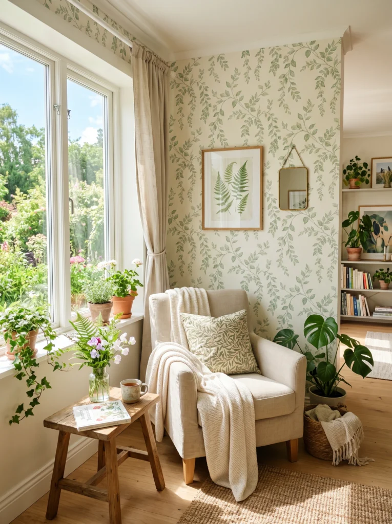 Botanical Vine Wallpaper