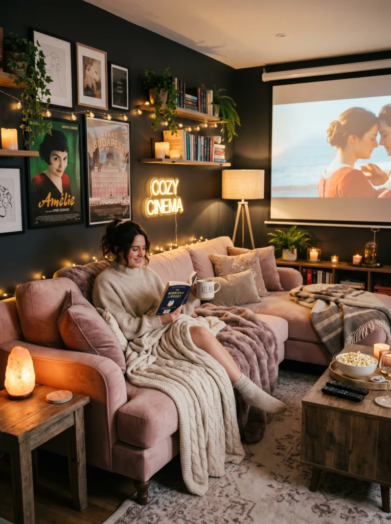 Cozy Movie Room
