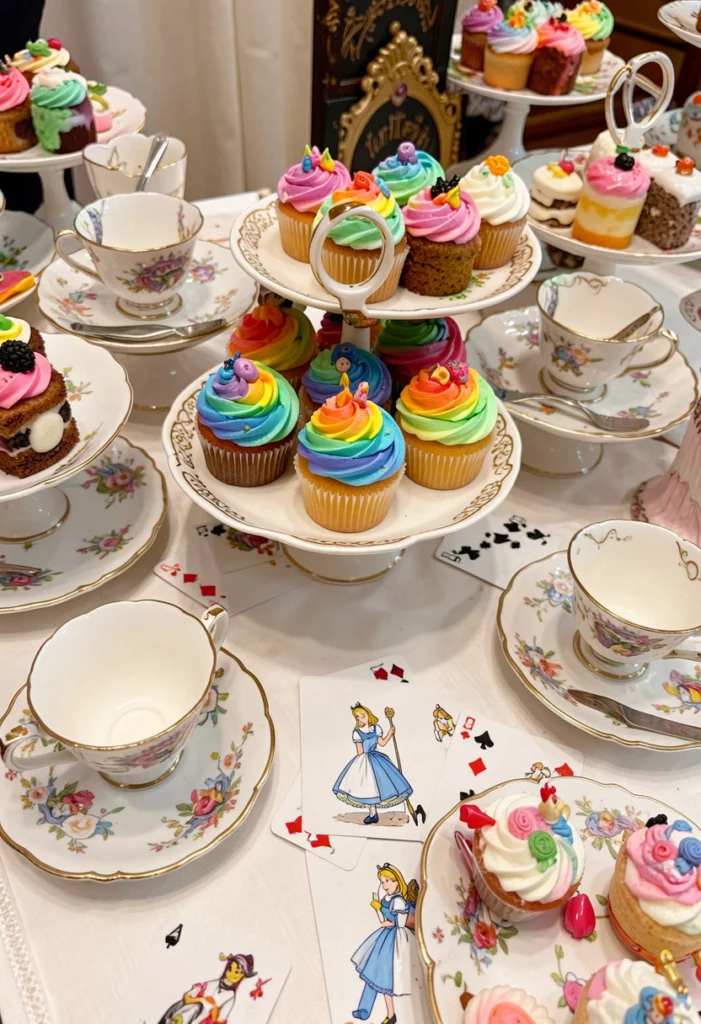 Garden Tea Party Setup
