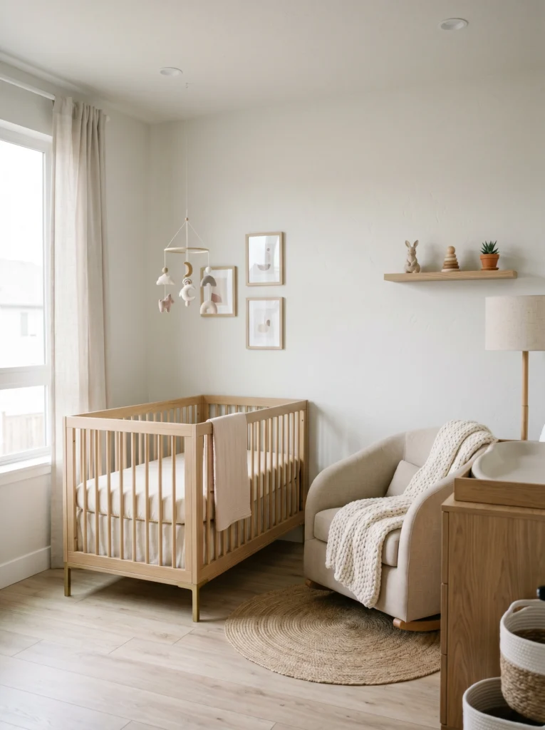 Minimalist Modern Nursery