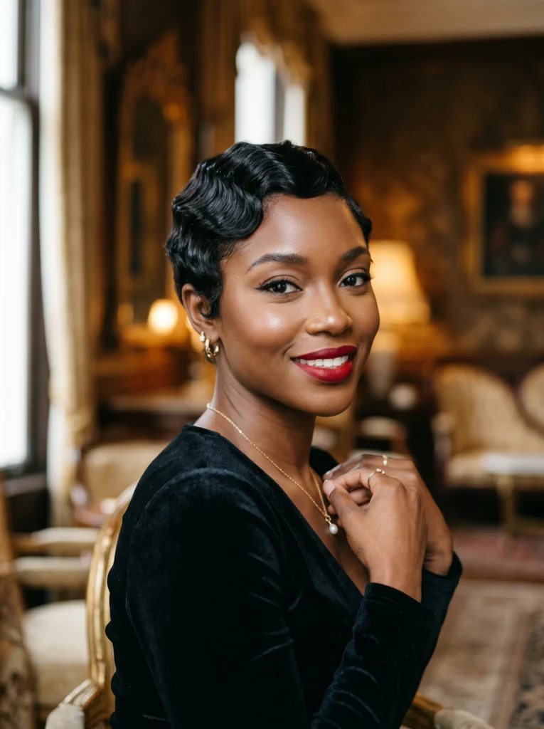  Finger Wave Pixie