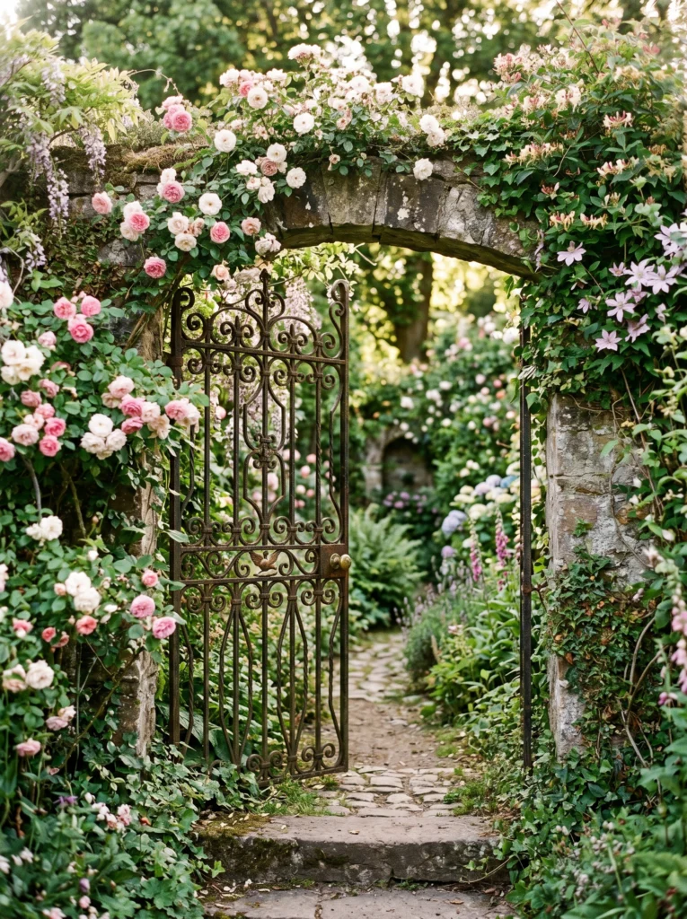 Vintage Garden Gate