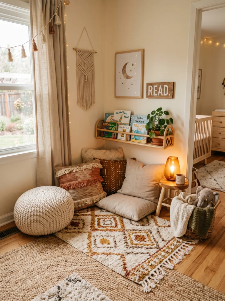  Cozy Floor Reading Nook