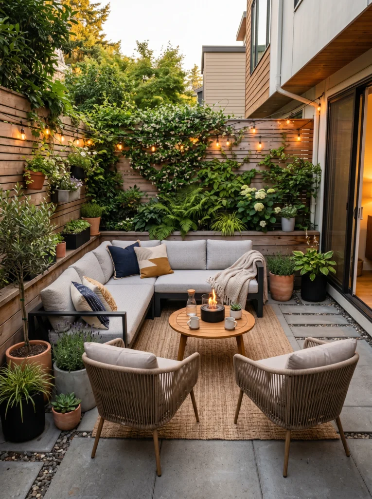 Small Patio Space Design
