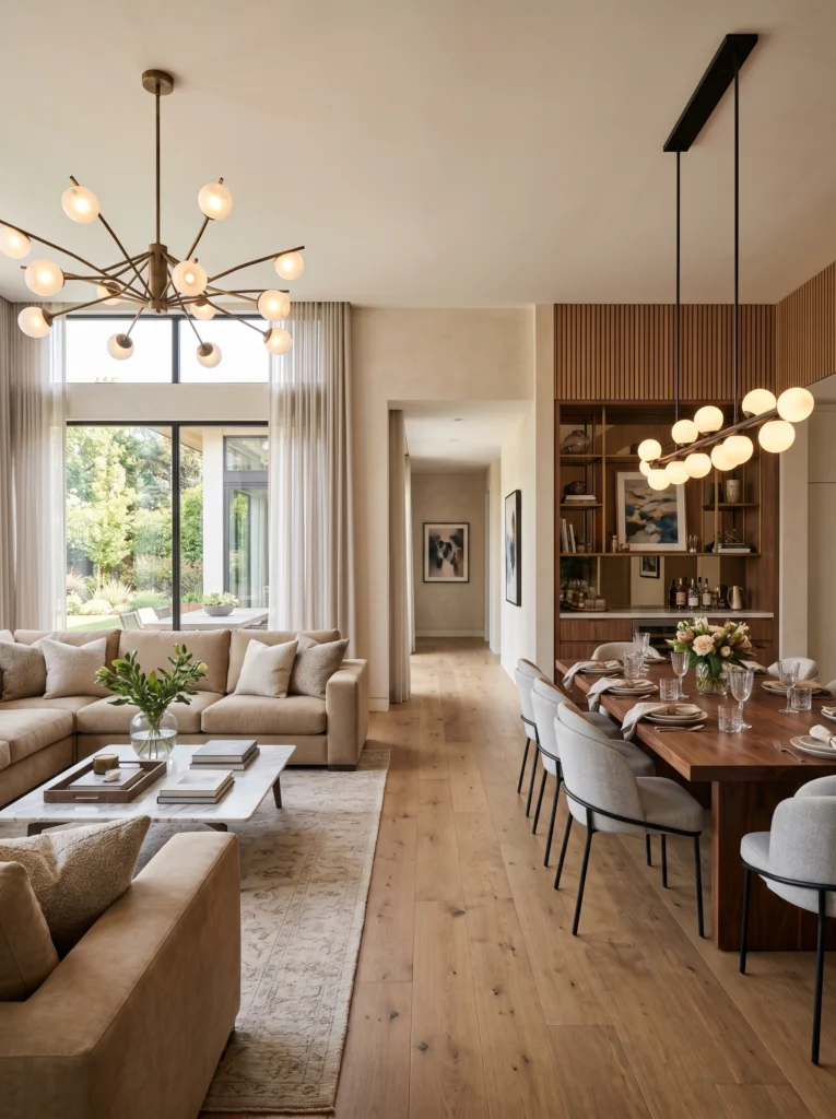 . Add a Statement Lighting Fixture