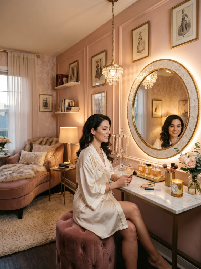 Elegant Vanity Lounge