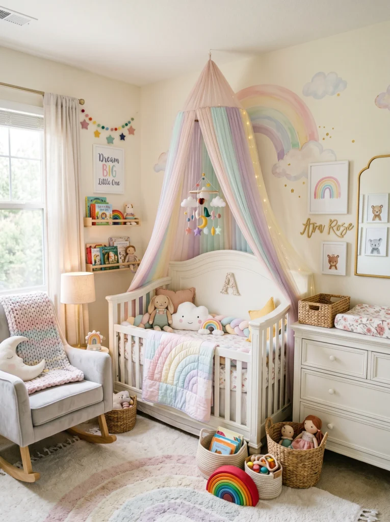 Rainbow Pastel Nursery