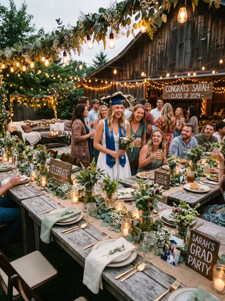 Rustic Barn Style Celebration