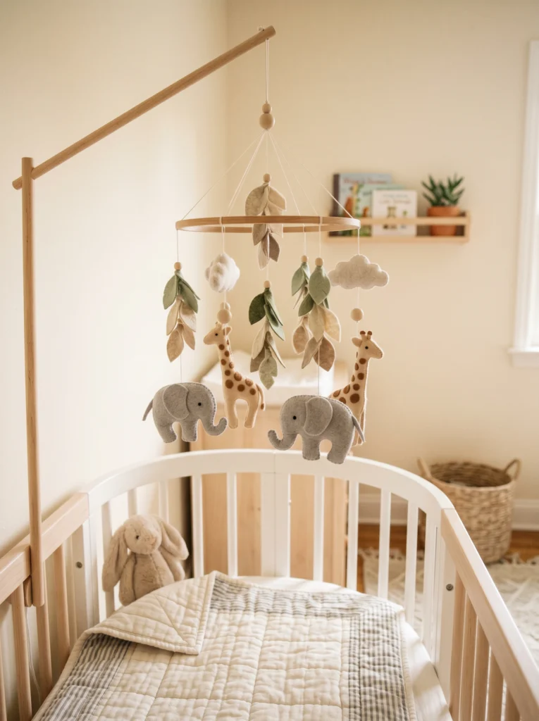  Safari Mobile Above Crib