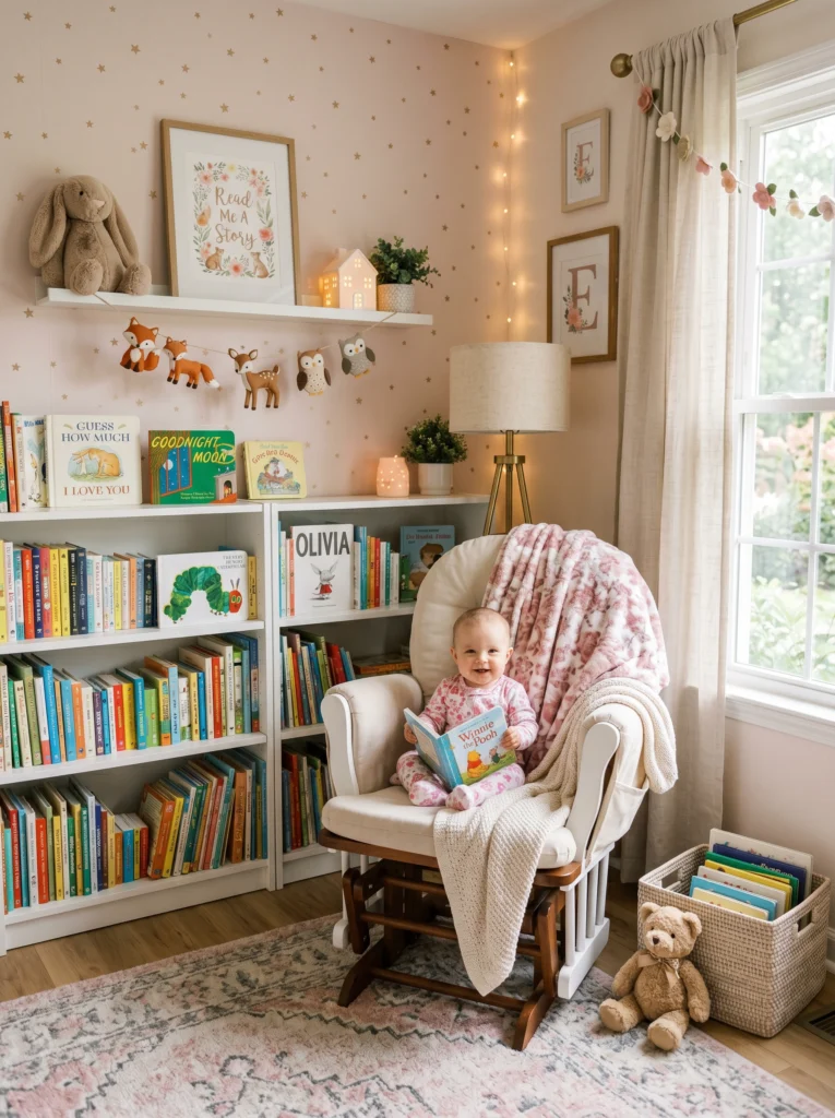 Cozy Reading Corner Nursery
