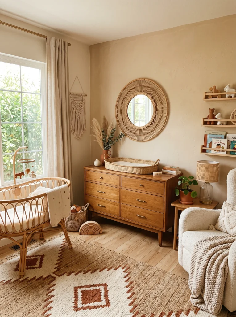 Vintage Wooden Dresser