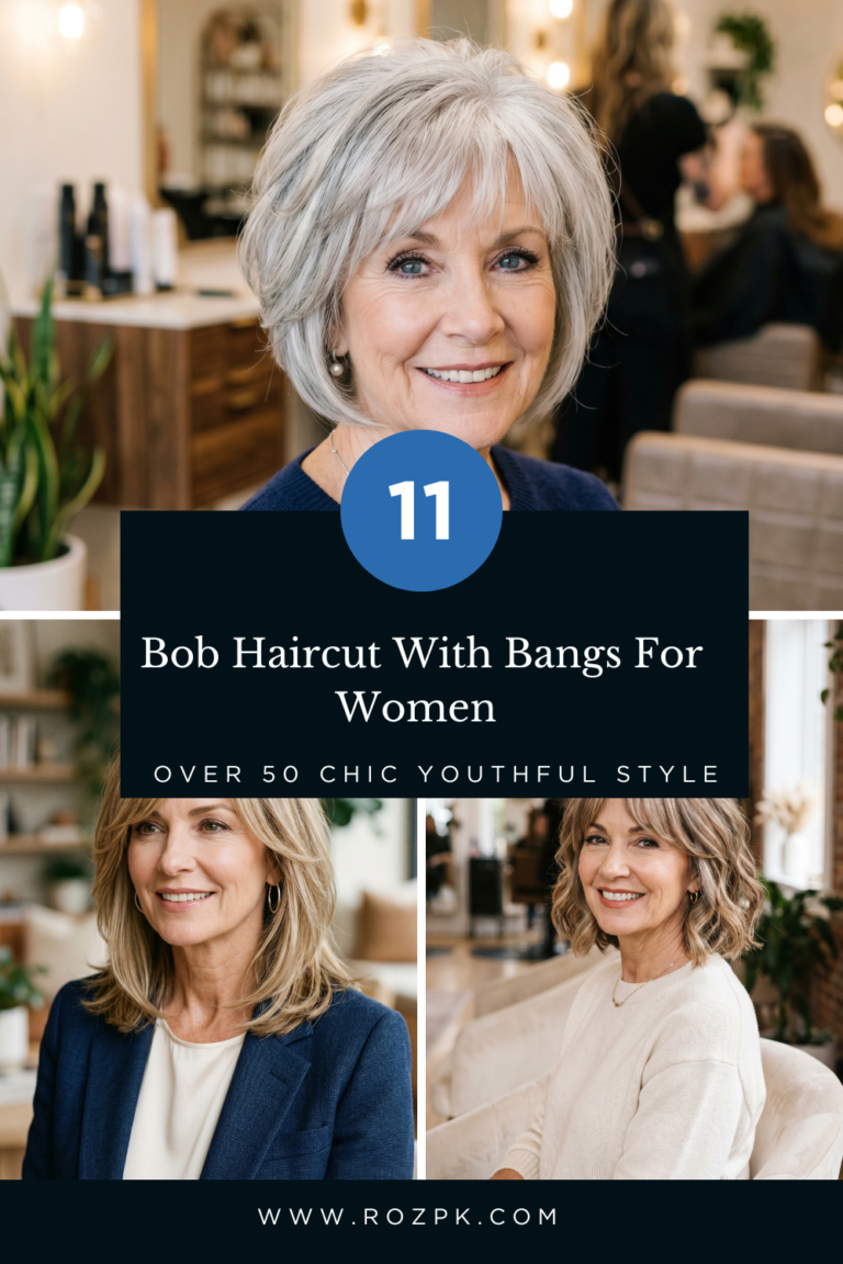 Bob Haircut With Bangs For Women