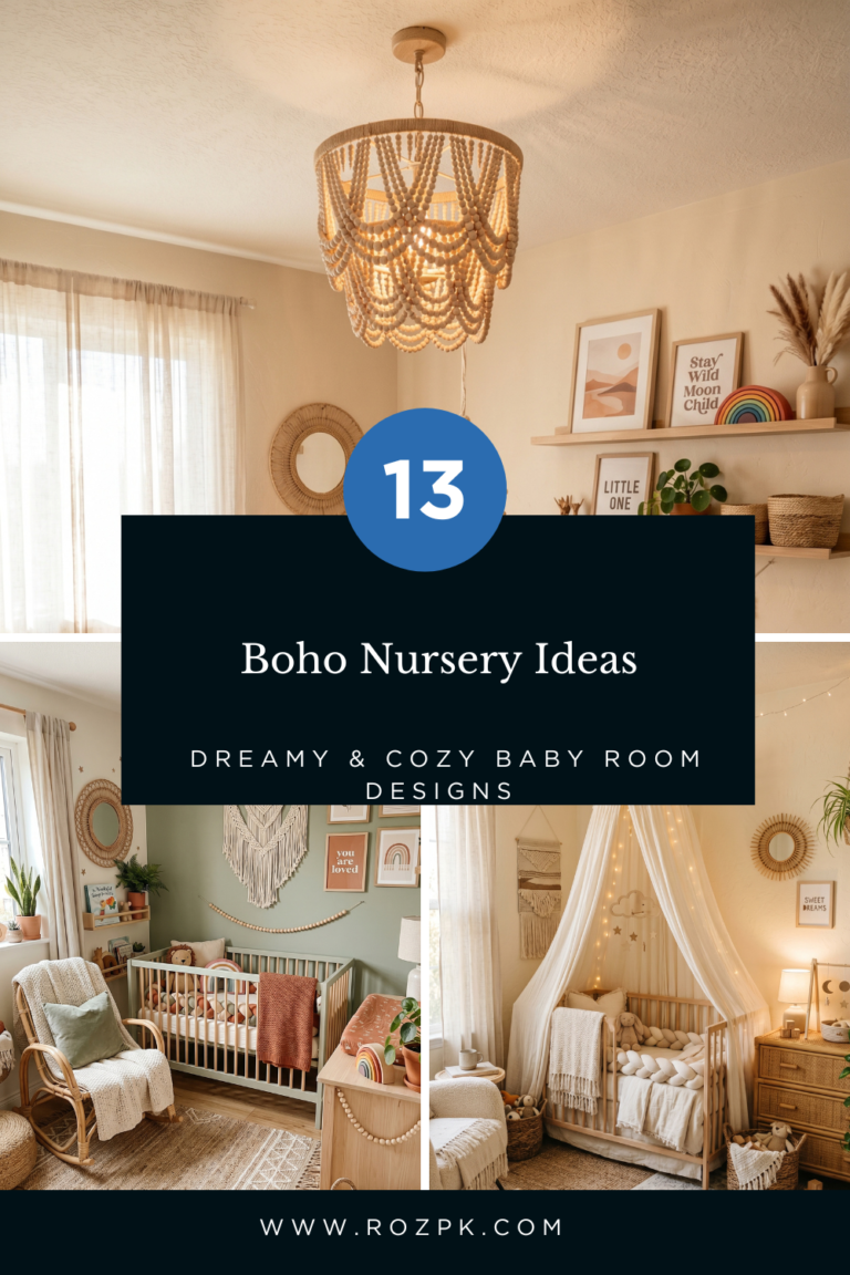 Boho Nursery Ideas