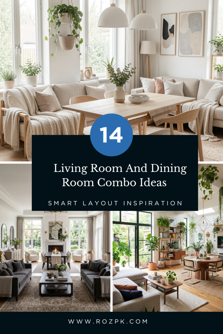 Living Room And Dining Room Combo Ideas