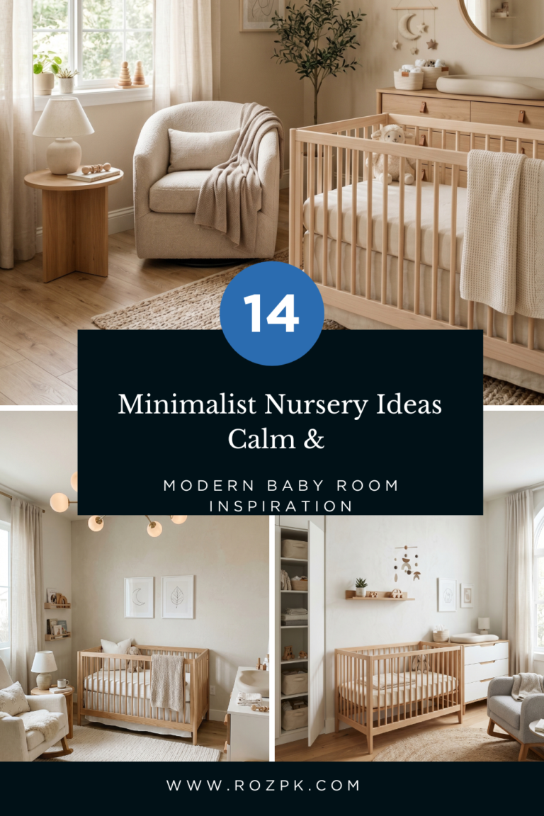 _Minimalist Nursery Ideas Calm &