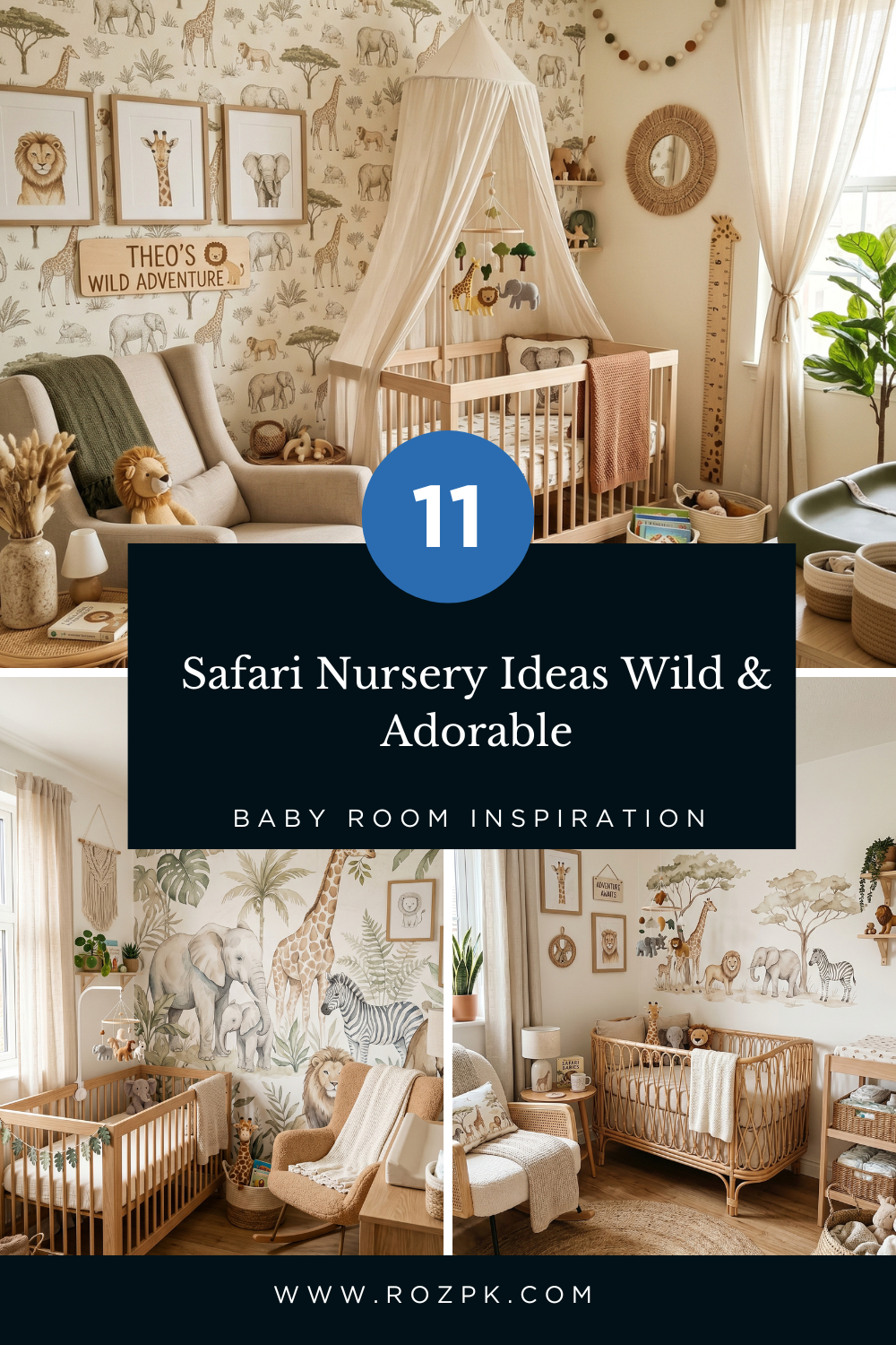 Safari Nursery Ideas Wild & Adorable